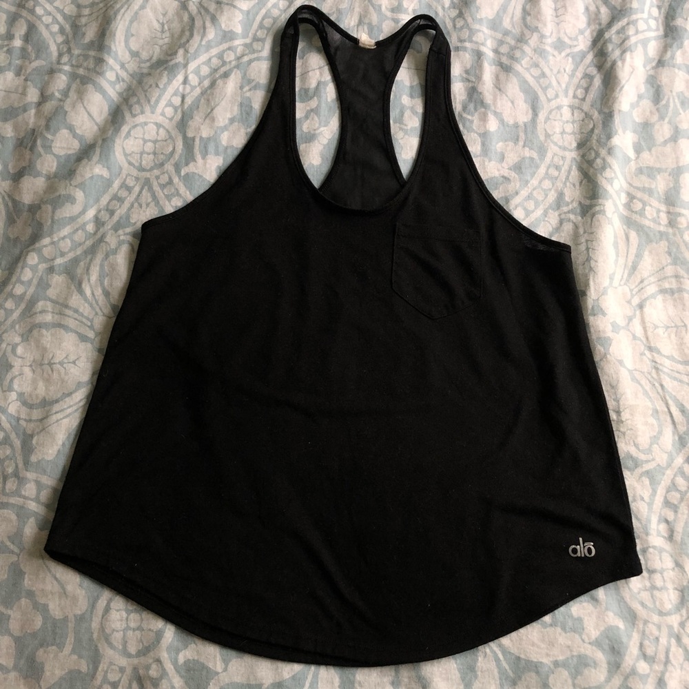 Alo Yoga Black Tank